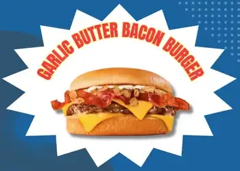 garlic butter bacon burger