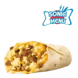 Jr. Sausage, egg, cheese breakfast burritos