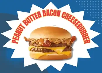 peanut butter bacon cheeseburger