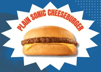 plain sonic cheeseburger