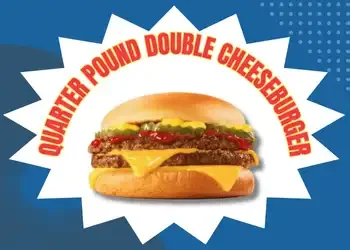 quarter pound double cheeseburger
