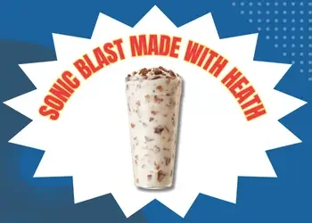 sonic menu blast made with health