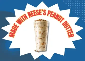 sonic menu blast made with reese peanut butter cups