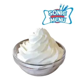 sonic whipped topping