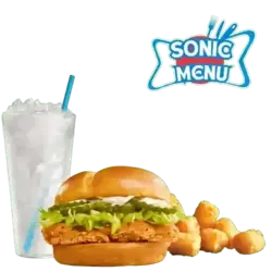 crispy chicken sandwich combo