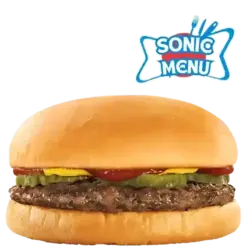 Kid’s hamburger cheeseburger
