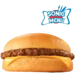 Plain sonic cheeseburger