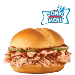 pulled pork bbq sandwich