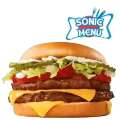 SONIC Double Cheeseburger