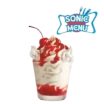 strawberry sundae