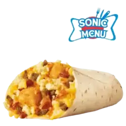 Ultimate meat & Cheese breakfast burritos